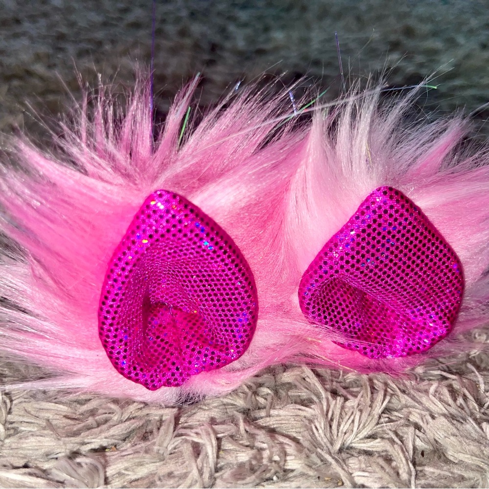 Pink Patch Kritter Klips